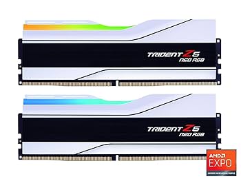 F5-6000J3238G32GX2-TZ5K DDR5 32GB×2 G.SKILL Trident Z5 Neo Series 64GB (2 x 32GB) 288-Pin PC RAM